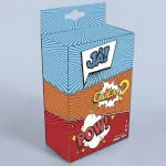 بله! کی؟ پو! (Ja! Quem? Pow!)